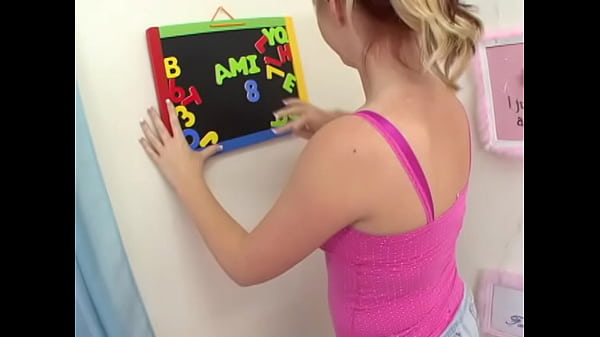 Play MP4 - AMI JORDAN 18 YO Cutie Huge Cock POV Blowjob and Cum Facial