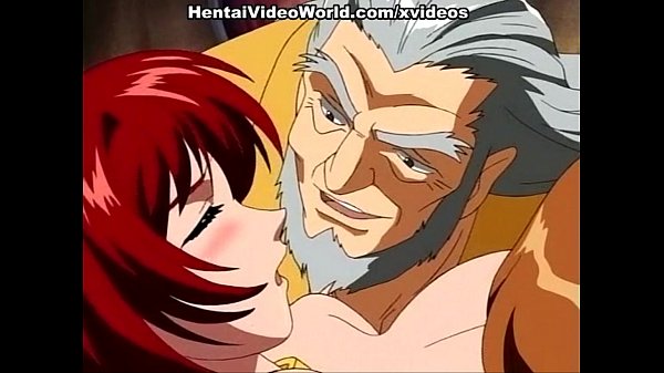 Hot_anime redhead enjoys sex_toy