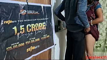 Real Bhabhi Fucking Hard Dick Homemade Doggy Style Chudai thumbnail