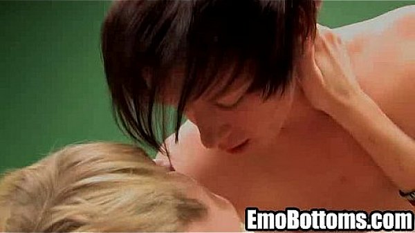 Emo twink Sean Taylor sucks cock and gets fucked hard 