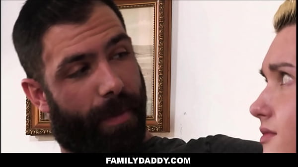 FamilyDaddy - Tiny Blonde Twink Gets It From Step Dad And Hot Neighbor 