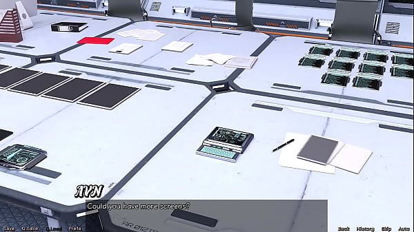 Stranded in space #101 blue haired big tits milf wants to talk 