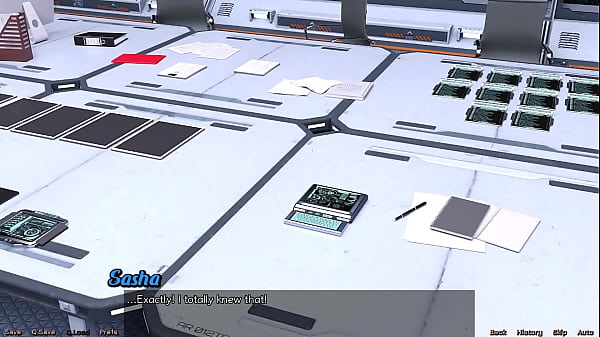 Stranded in space #101 blue haired big tits milf wants to talk 