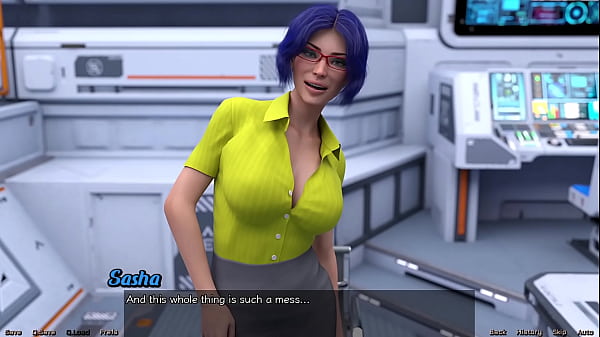 Stranded in space #101 blue haired big tits milf wants to talk 