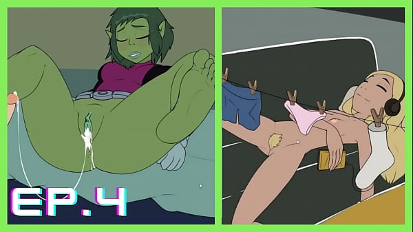 Beast Girl getscreampied and anew sexy girl moves in_18TitansEpisode4