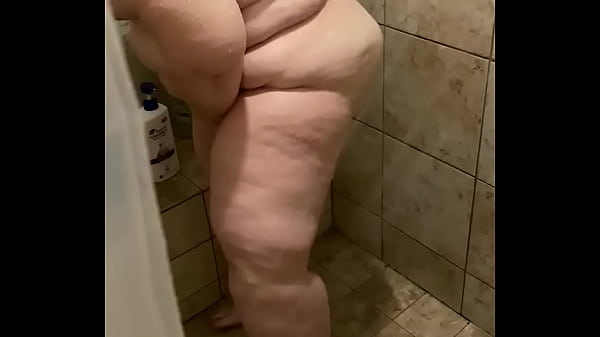 Just me in the shower cleaning up