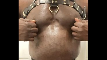Big Oiled Butt Muscle Dad Prostate Milking Session thumbnail
