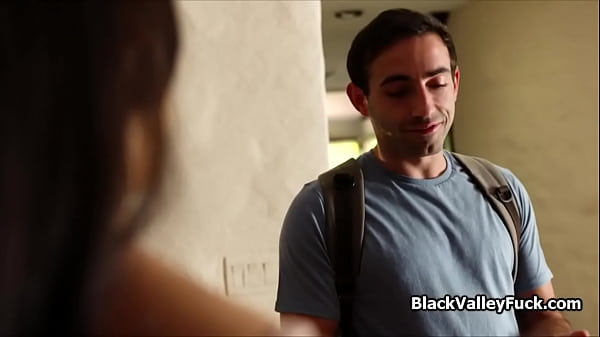 Busty blasian milksand rides class fellows dick