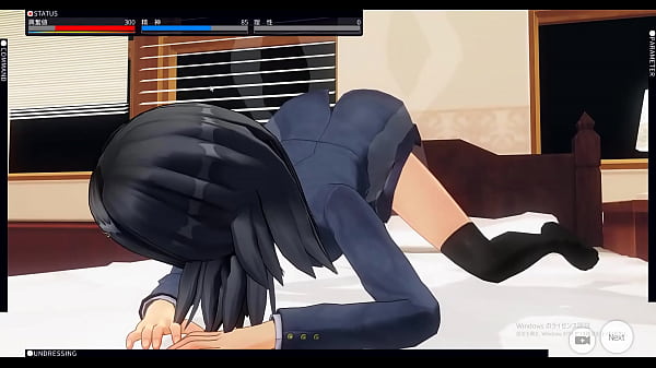 カスタムメイド3d2 jk制服メイドがご主人様にご奉仕 