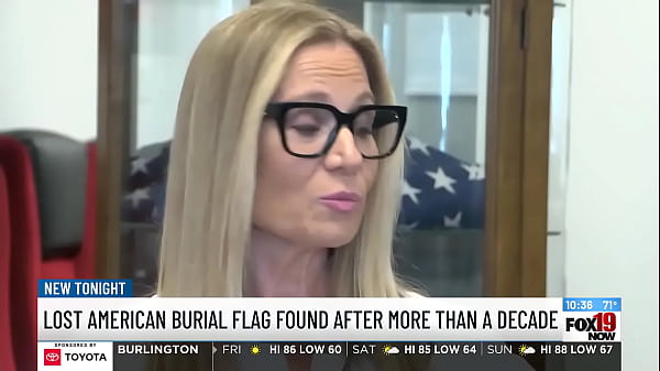 My actual step dad found his burial flag 