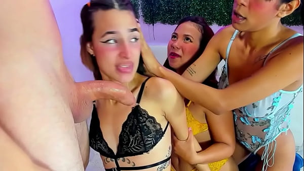 Destroying these whores' throats 