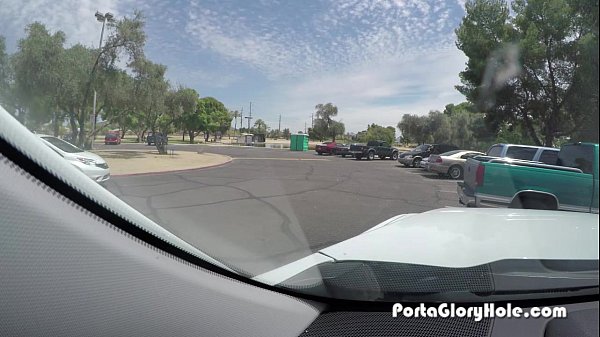 Play MP4 - Porta Gloryhole sucking cock by a lake