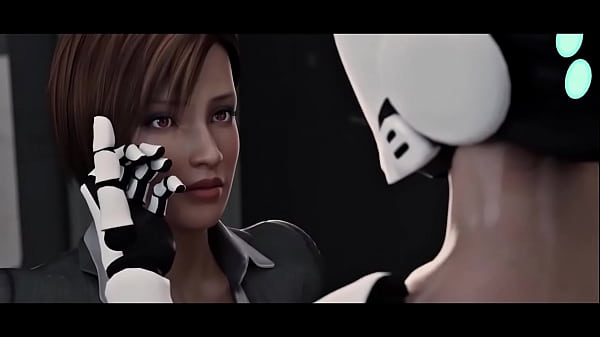 Androide futa se coge a una empresaria 