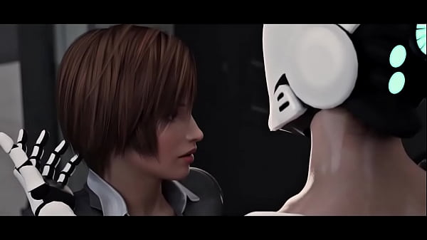 Androide futa se coge a una empresaria 