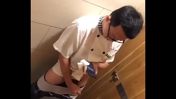 spy boy cum in toilet