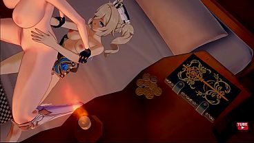 Genshin Impact Hentai Futanari - Babara Fucks Jean thumbnail