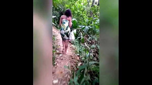 I took my_friend's wife for a walk inthe woods