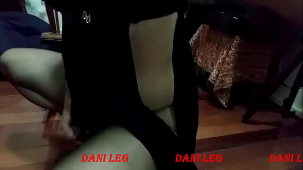 Blak Stockings And Tan Pantyhose With A Sexy Night Dress thumbnail