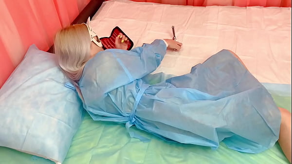 Mia mimi with medical extender mega pussy stretching 