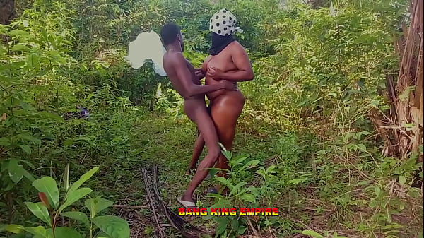 Desperate African Bbw Fuck Big Fat Cock During Wild Life Research thumbnail