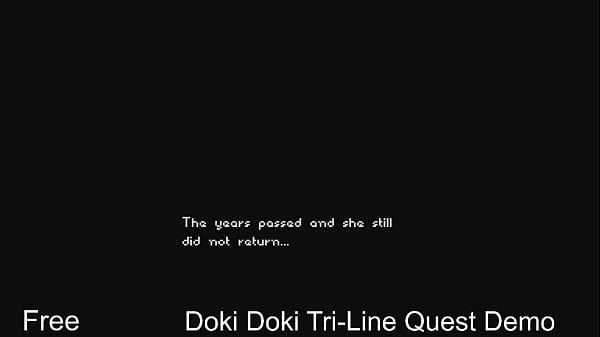 Doki doki tri line quest steam demo game role playing 2d adult character customization