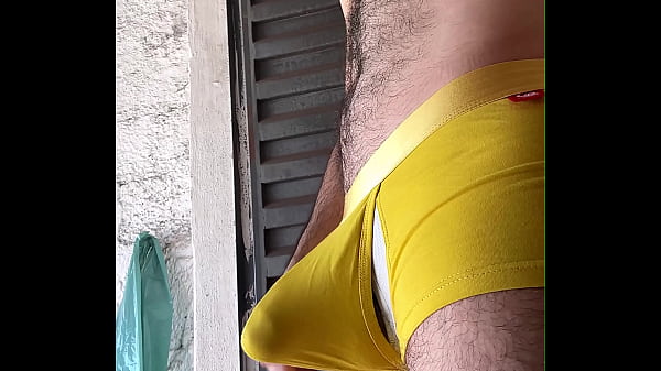 Bulge Inside My Yellow Underwear thumbnail
