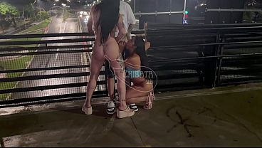 Arrebentei A Monica Lima E Lalla Potira Na Ponte Da 23 Todo Mundo Olhando - 25 Cm De Rola Pras 2 Putinhas Safadas thumbnail