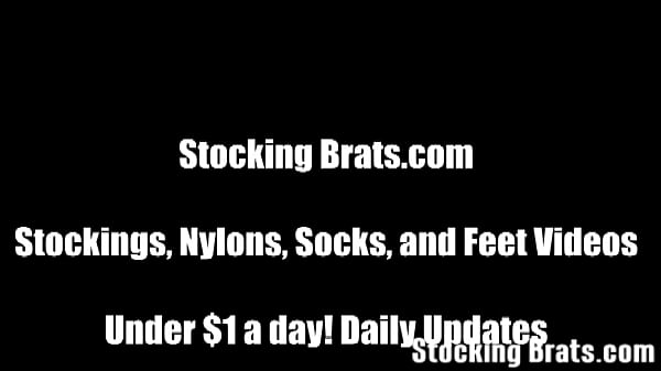 Watchme slowly slip_off my fishnets