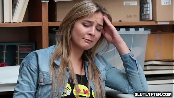 Blair William was caught trying to smuggle boxes from this weeks delivery onto her person! 