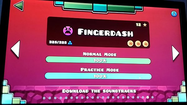 Fingerdash ao som de venom e os_aventureiros Geometry Dash