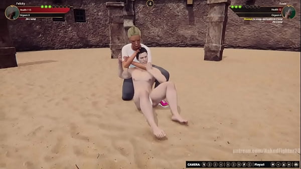 Felicity Vs Rosie [nf3d Mixed Mma Combat Femdom] thumbnail