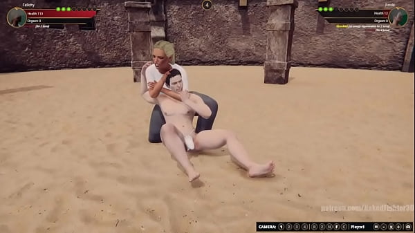 Felicity vs rosie nf3d mixed mma combat femdom