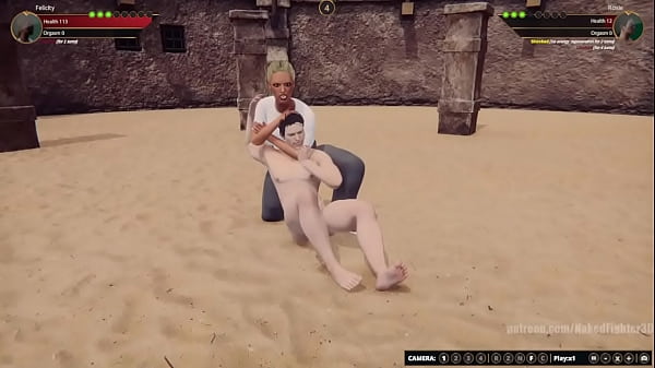 Felicity_VS RosieNaked Fighter 3D
