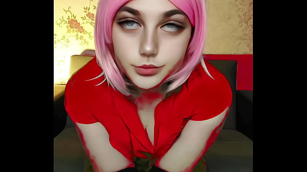 The Allure Of Feminine Elegance: Femboy In A Radiant Red Dress, Embodying Star-quality Cosplay Glamour thumbnail
