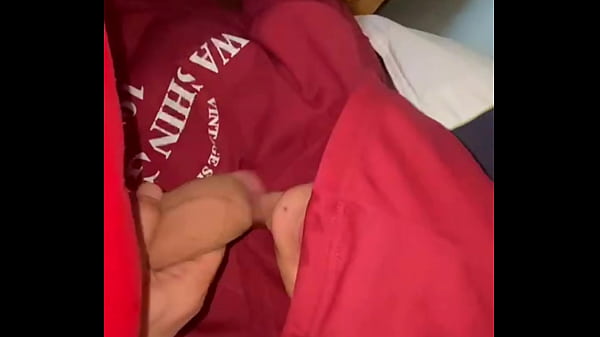 A cock in the mouth of a hooded milf 