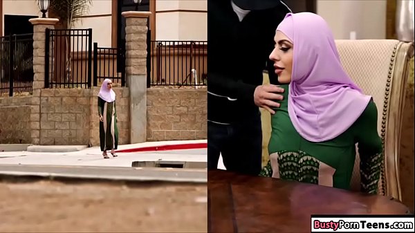 Arab babe sucks on_dick and_gets fucked