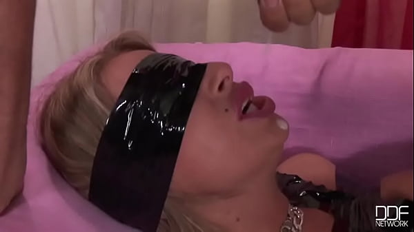 Big titty blonde francesca felucci is blindfolded bound and pussy fucked gp1363 