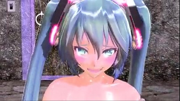 MMD Hatsune Mikurides Traffic Cone