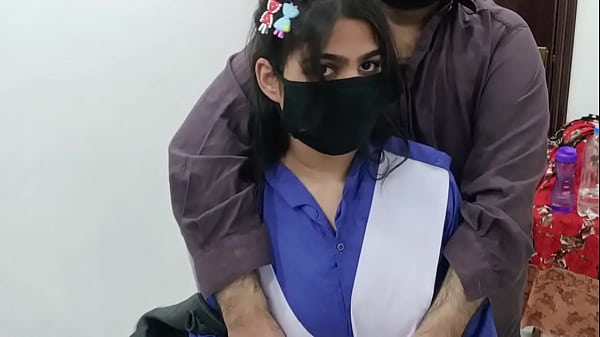 indian Student Girl in School Uniform Fucked By Her Stepfather 