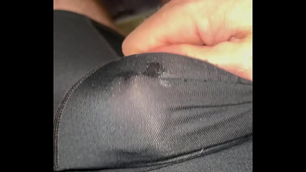 Throbbing and leaking in my compression shorts