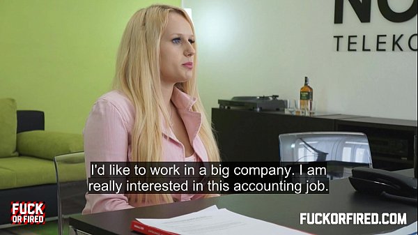 Play MP4 - She Wants a Job and Likes It Up Her Ass