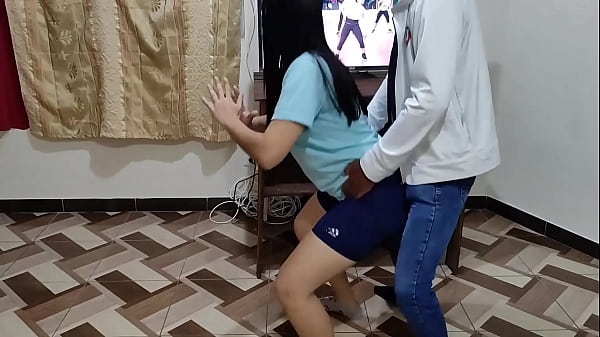 While my husband's cuckold is not at home i fuck with my personal trainer how rich he puts his cock in my tight pussy is much better than my husband