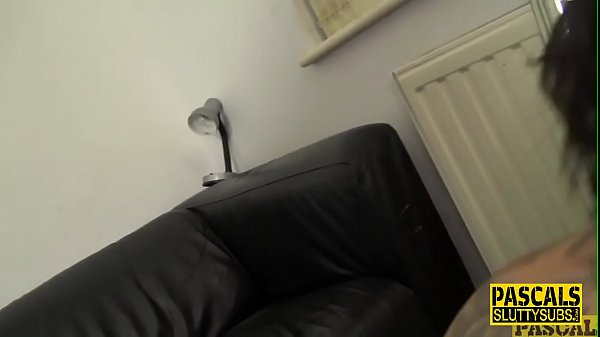 Mouth_fucked chubby tattooed submissive