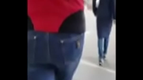 short haired woman s ass