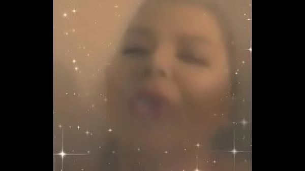 Busty morning shower 