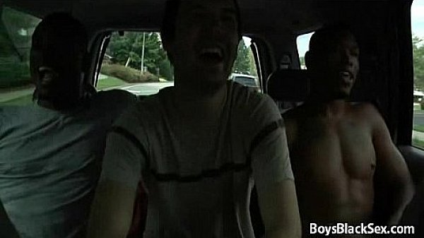 Blacks On Boys - Rough Gay Interracial Porn Sex Video 05 