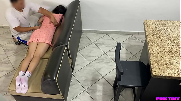 My Step Uncle Told Me That He Would Give Me A Massage And He Started To Touch My Pussy But I Got Turned On thumbnail