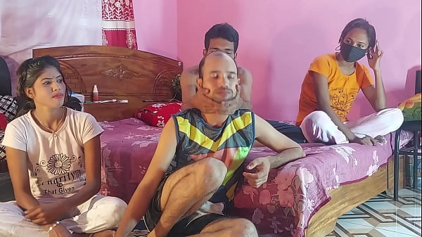 Uttaran20 the bengali gets fucked in the foursome of course but not only the black girls gets fucked but also the two guys fuck each other in the tight pussy during the villag foursome the sluts and the guys enjoy fucking each other in the foursome