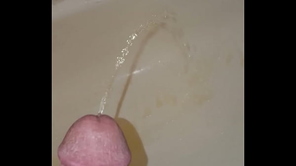 Pissing from another erection into my shower. 