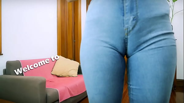 Amazing BUTT &amp_ CAMELTOE in Very Tight Jeans! Such a Beautiful Babe!